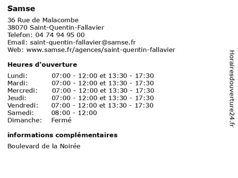 SAMSE Saint Quentin Fallavier à Saint-Quentin-Fallavier