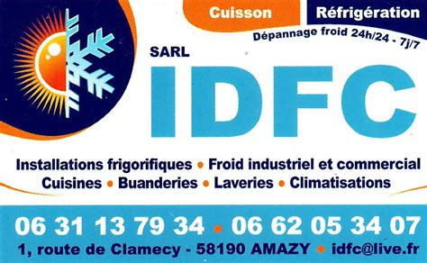 SARL IDFC à Varzy