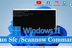 SFC and Scannow Time in Windows 11
