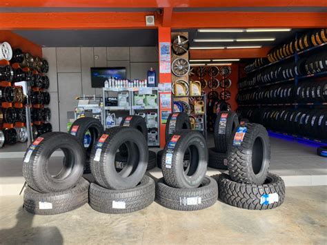 SK TYRES_ multi-branded tyre showroom and services.