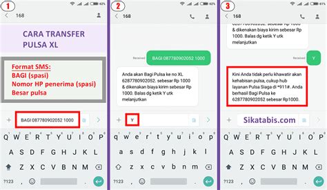 SMS Transfer Pulsa