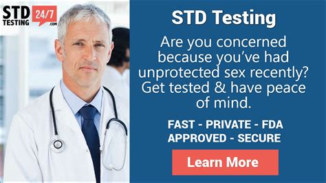 STD testing service