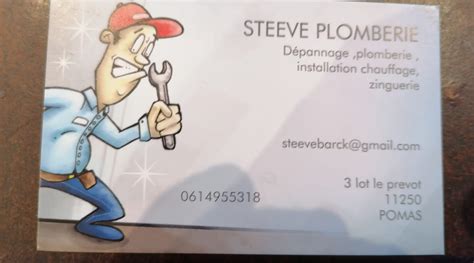 STEEVE PLOMBERIE à Pomas