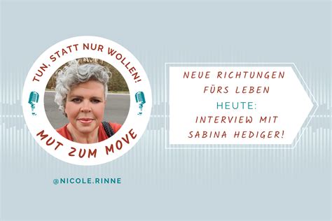 Sabina Hediger | Life Coaching & Beratung