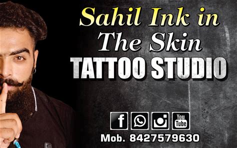 Sahil Ink in the Skin Tattoo Studio