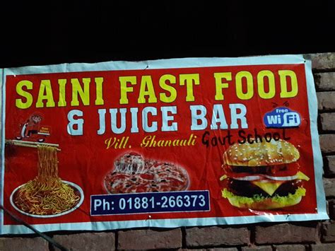 Saini Fast Food