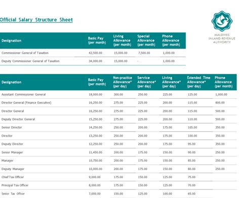 Salary Requirements Template