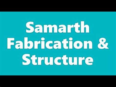 Samarth febrication an work shop
