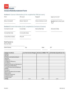 Samhsa Budget Template