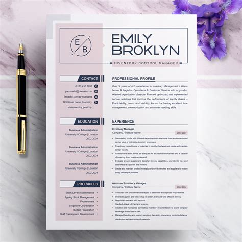 Sample Creative Resume Templates