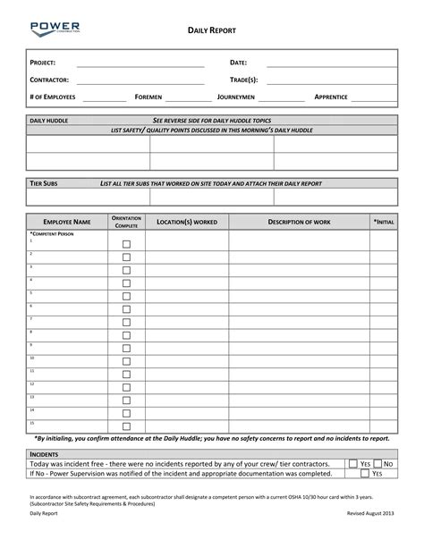 Report Form