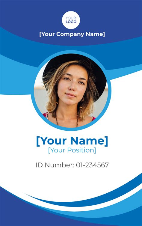 Sample Id Card Templates