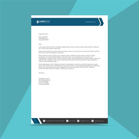 Sample Personal Letterhead Templates