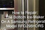 Samsung Bottom Freezer Ice Maker Not Working