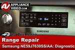 Samsung Gas Oven Error Codes