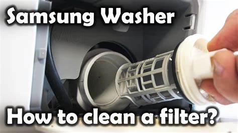 Samsung washing machine filter