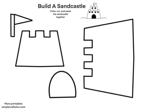 Sand Castle Template