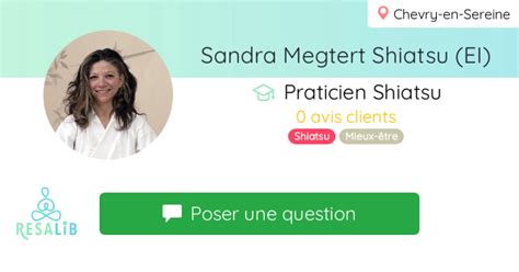 Sandra Megtert Shiatsu (EI) à Chevry-en-Sereine