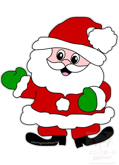 Santa Claus Printable Images