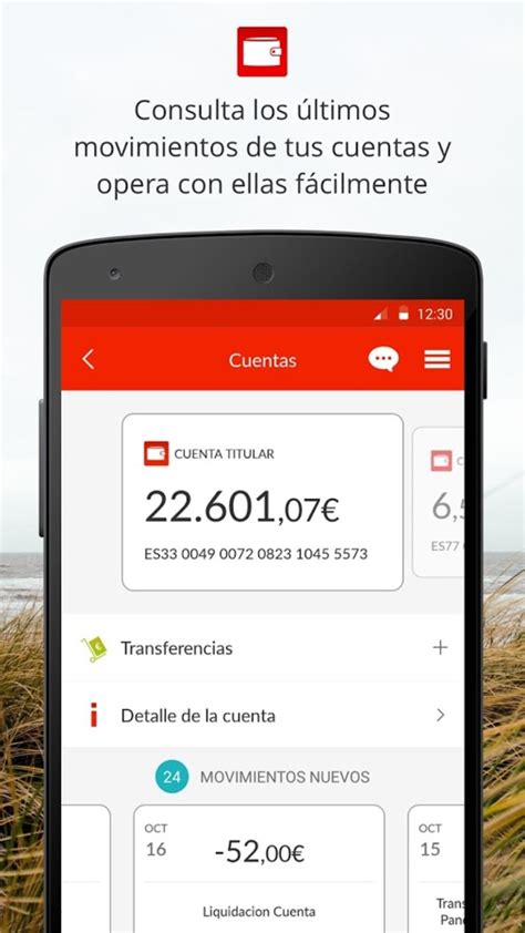 Santander app download Android