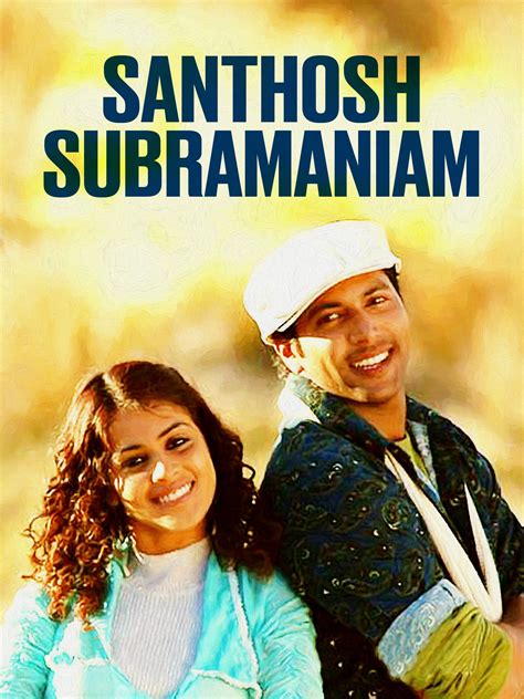 Santhosh Subramaniyam (2008) film online,Mohan Raja,Jayam Ravi,Genelia D'Souza,Prakash Raj,Sayaji Shinde