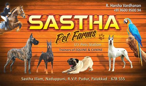 Sastha Pet Farms