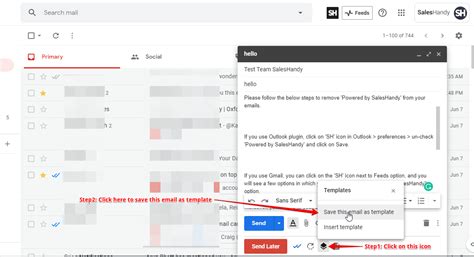 Save Email Template In Gmail