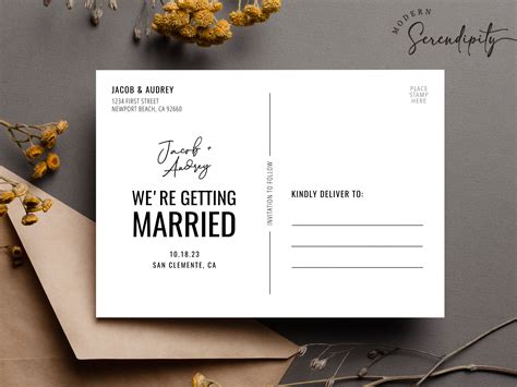 Save The Date Postcard Templates