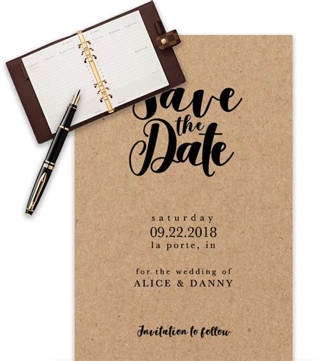 Save The Date Templates Free Email
