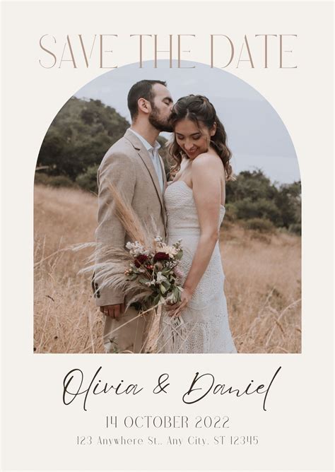 Save The Dates Template