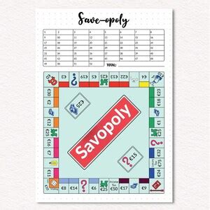 Savopoly Free Printable