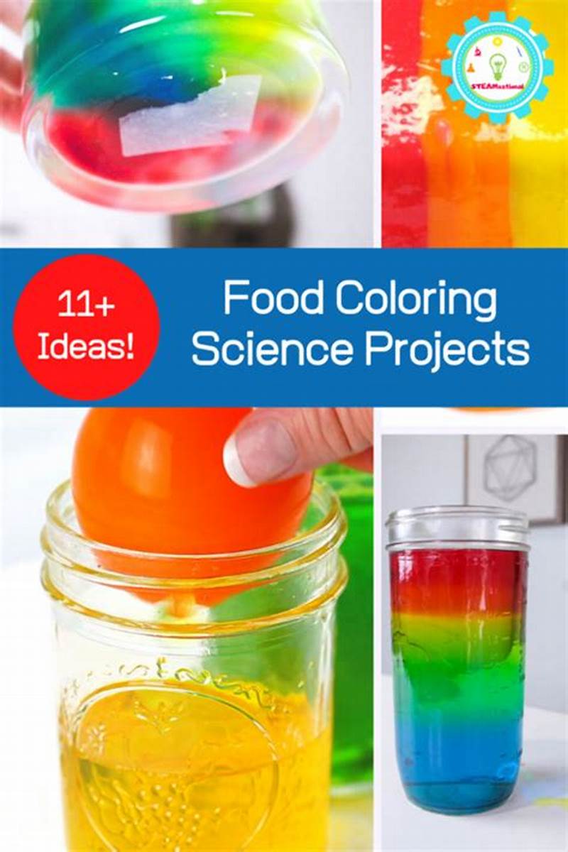 Science Experiments Using Food Coloring