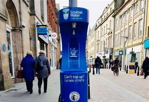 Scottish Water Top up Tap – High Street