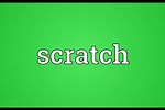 Scratch Meaning