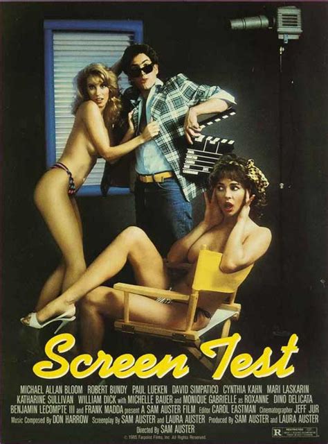 Screen Test (1985) film online,Sam Auster,Michael Allan Bloom,Robert Bundy,Paul Lueken,David Simpatico