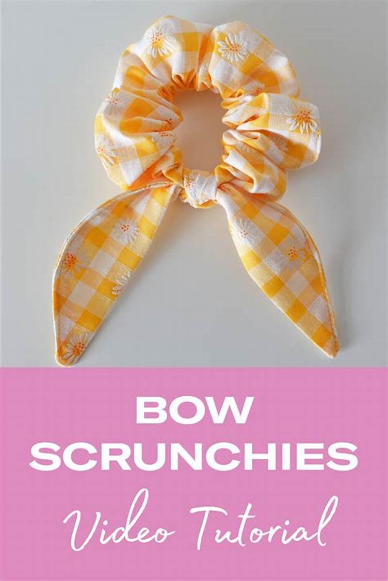 Scrunchie Pattern Free