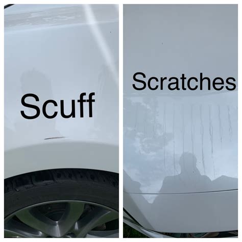 Scuffs scrapes & custom paint
