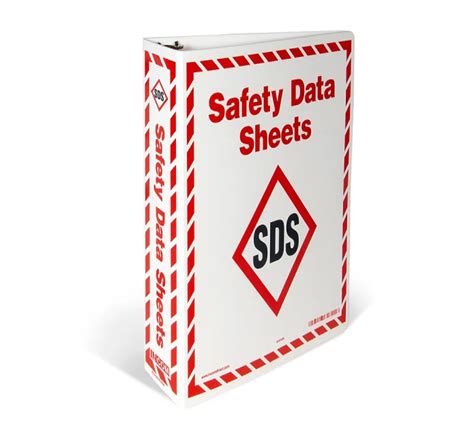 Sds Cover Sheet For Binder Printable