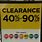 Sears Clearance Sale
