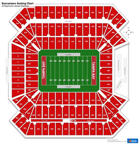 Seat Number Raymond James Seating Chart