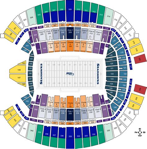 Seattle Centurylink Seating Chart