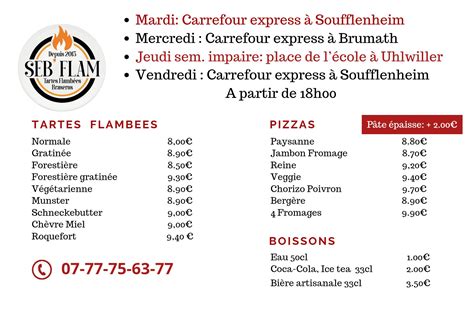 Seb'Flam à Soufflenheim