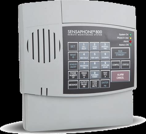 Sensaphone 800 Remote Residence Monitoring System Catalog