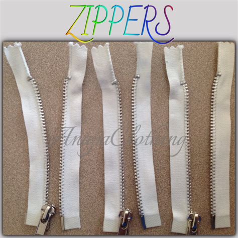 Separated Zippers