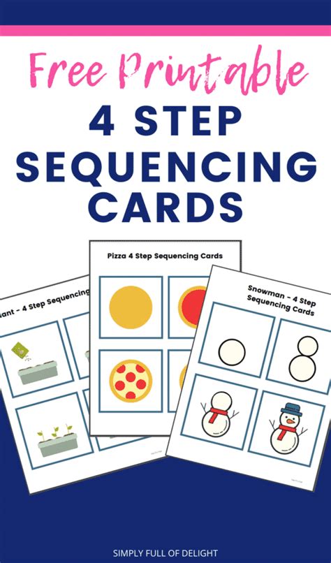 Sequencing Cards Printable