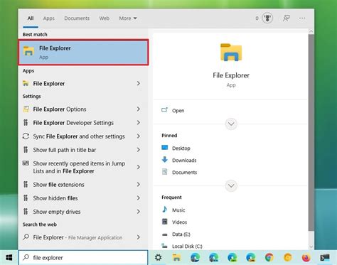 Setting For Windows Templates To Open File Explorer Automatically