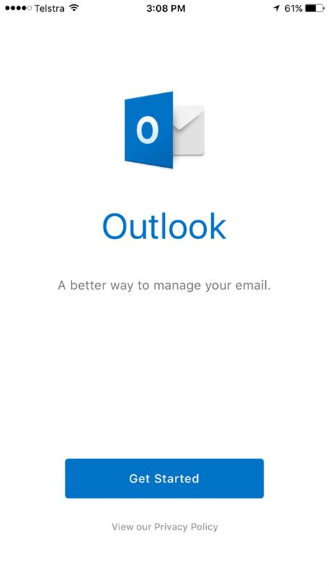 Email iPhone Outlook App