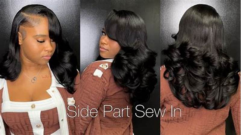 Sew In Pattern For Side Part