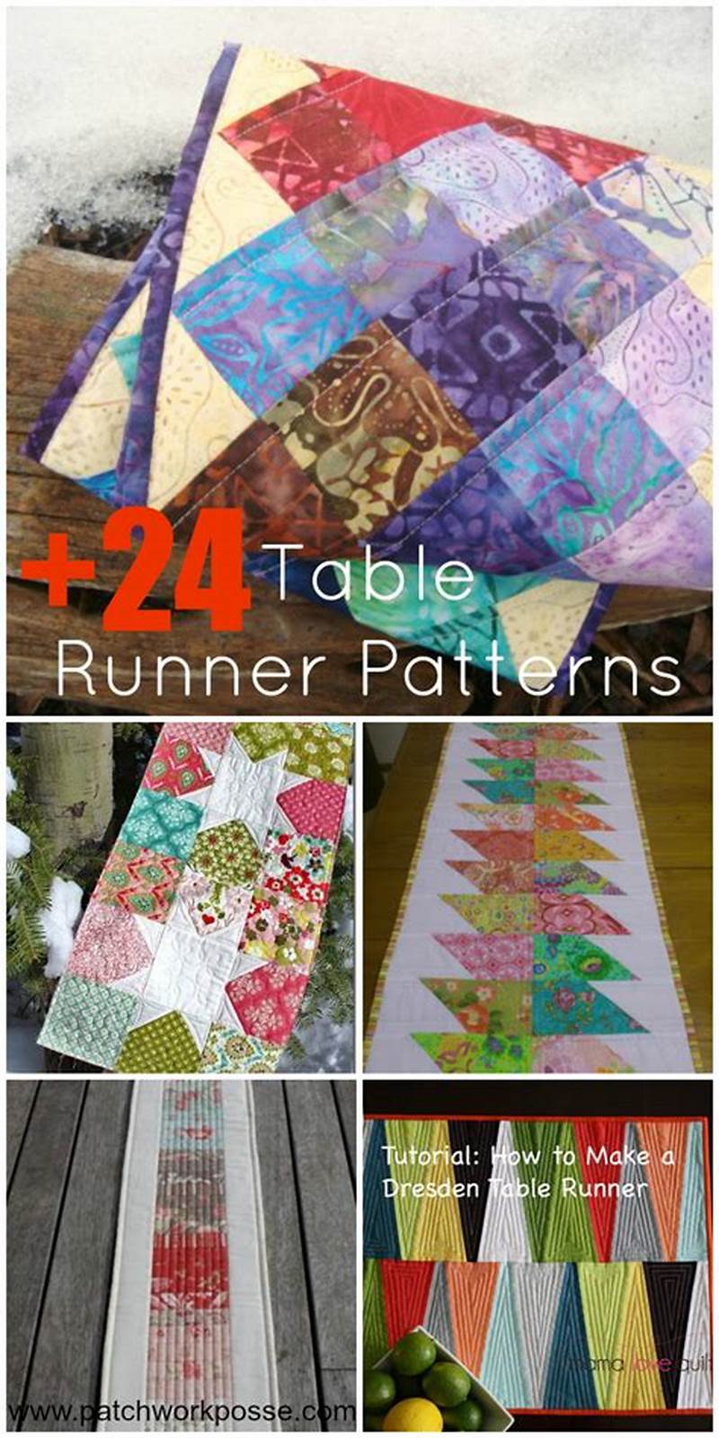 Sewing A Table Runner Pattern