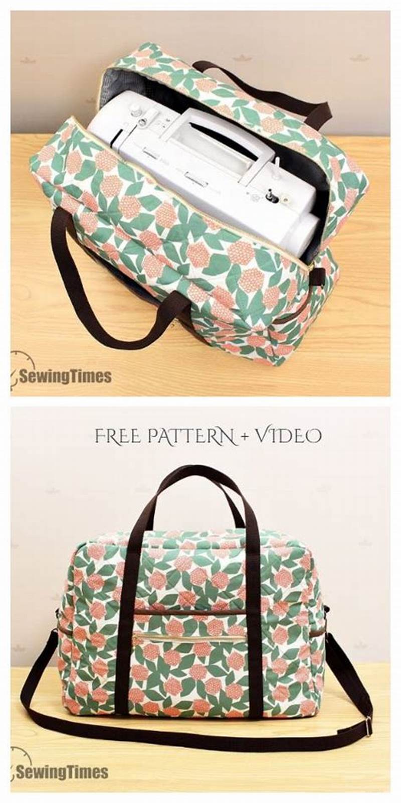 Sewing Machine Bag Sewing Pattern